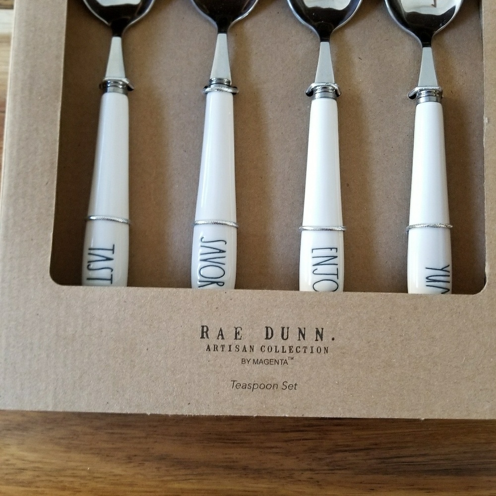 Rae Dunn Teaspoon Set - Picture 3 of 5